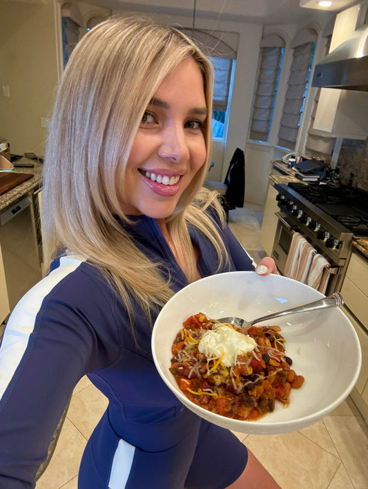 Easy And Healthy Crockpot Turkey Chili! πΆοΈππ»