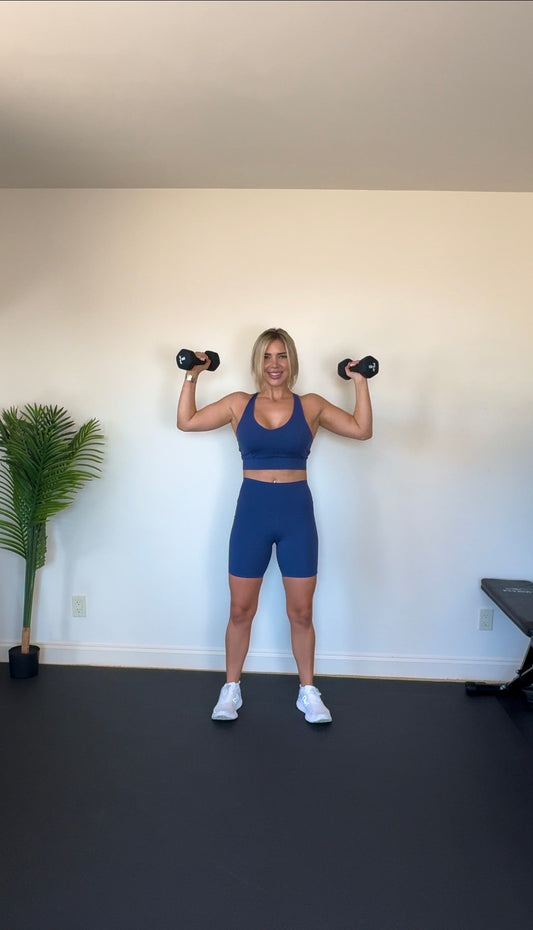 Full Body Workout - Dumbbells Only 🏋🏼‍♀️🔥