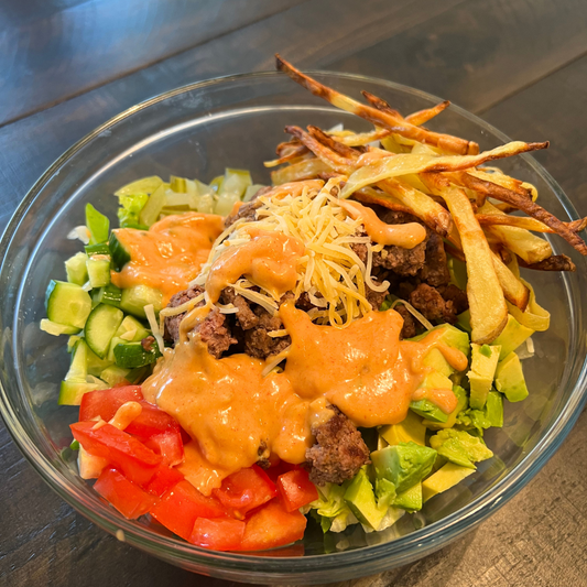 Healthy "Big Mac" Salad You NEED To Try! ππ₯