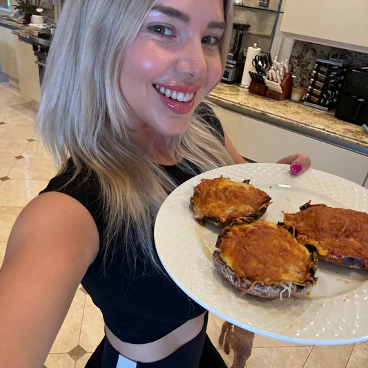 Portobello Mushroom Pizzas! ππ