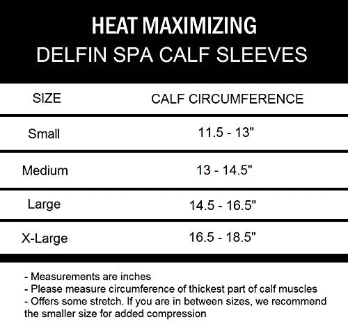 Heat Maximizing Calf Sleeves - Pink - Delfin Brands