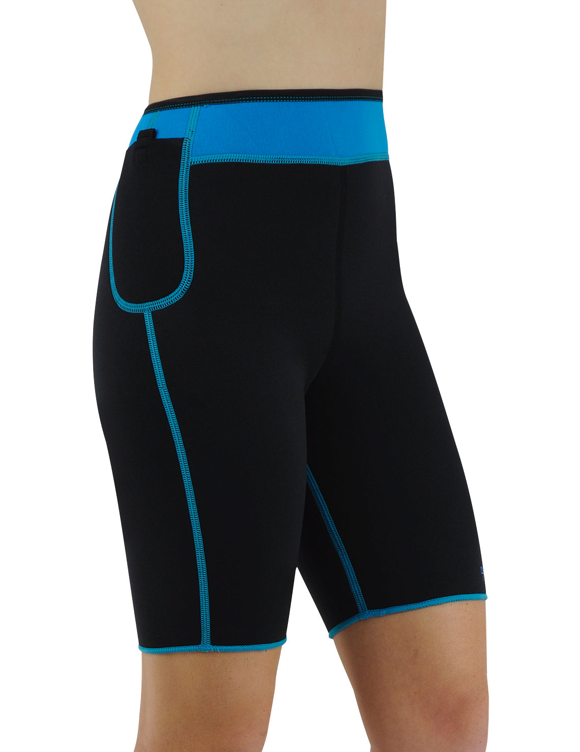 Heat Maximizing Shorts - Turquoise - Delfin Brands