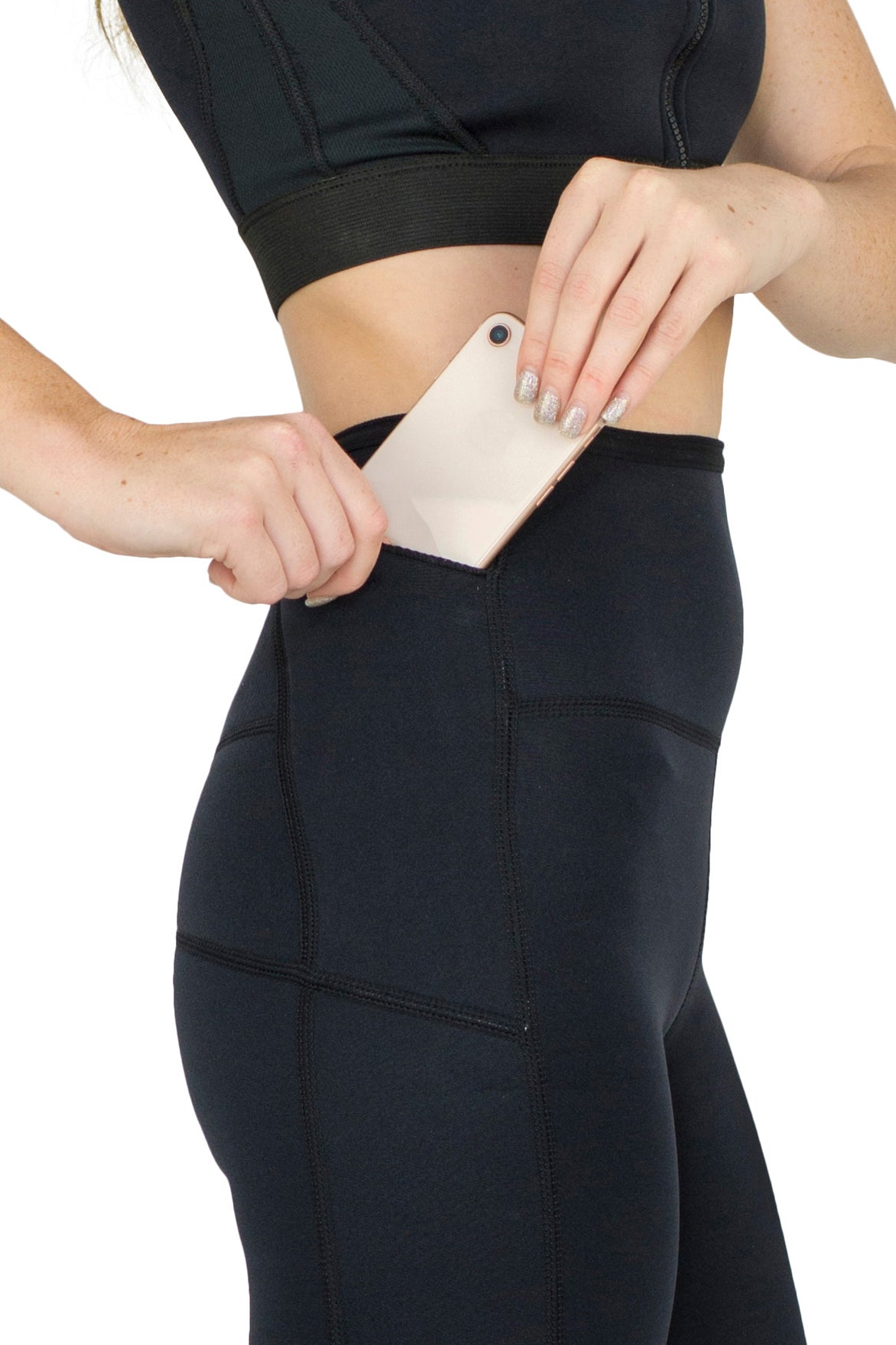 Heat Maximizing Shorts - Black - Delfin Brands