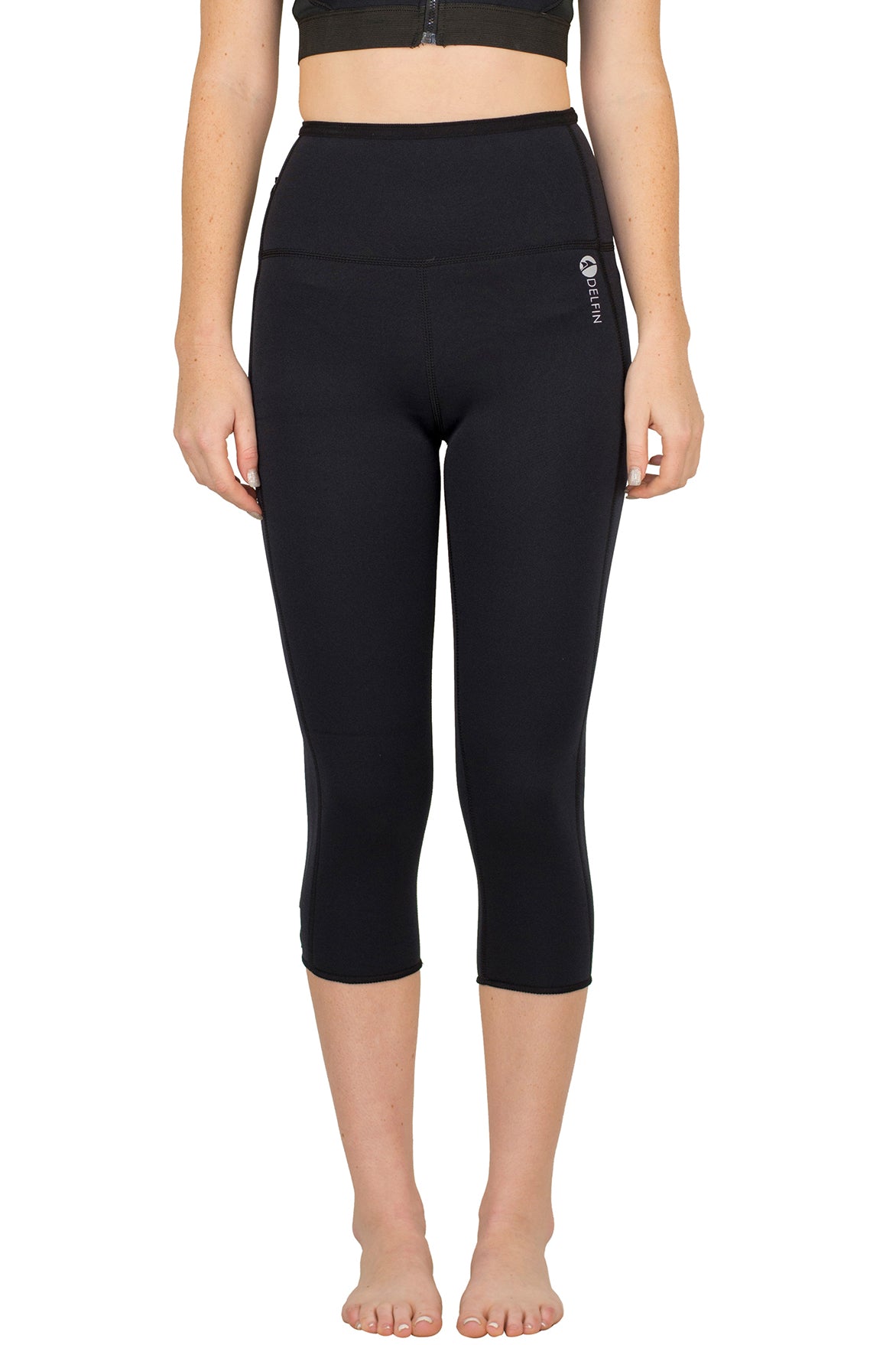 Heat Maximizing Capris - Black - Delfin Brands