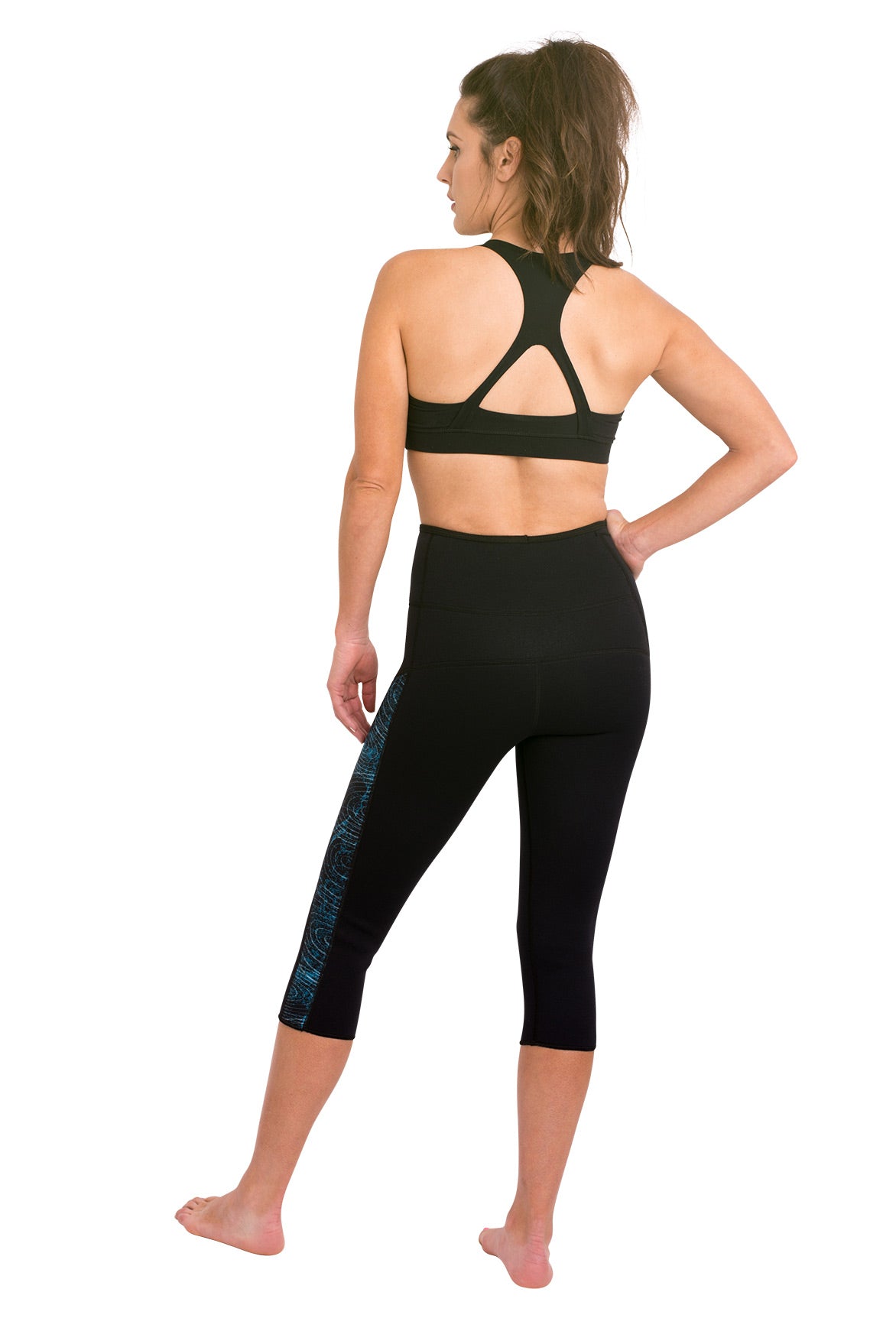 Heat Maximizing Capris - Mystic Teal - Delfin Brands