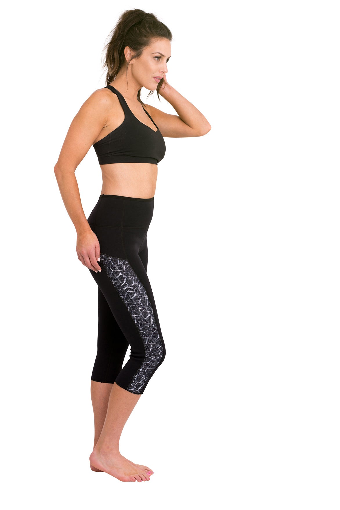 Heat Maximizing Capris - Mystic Maze - Delfin Brands