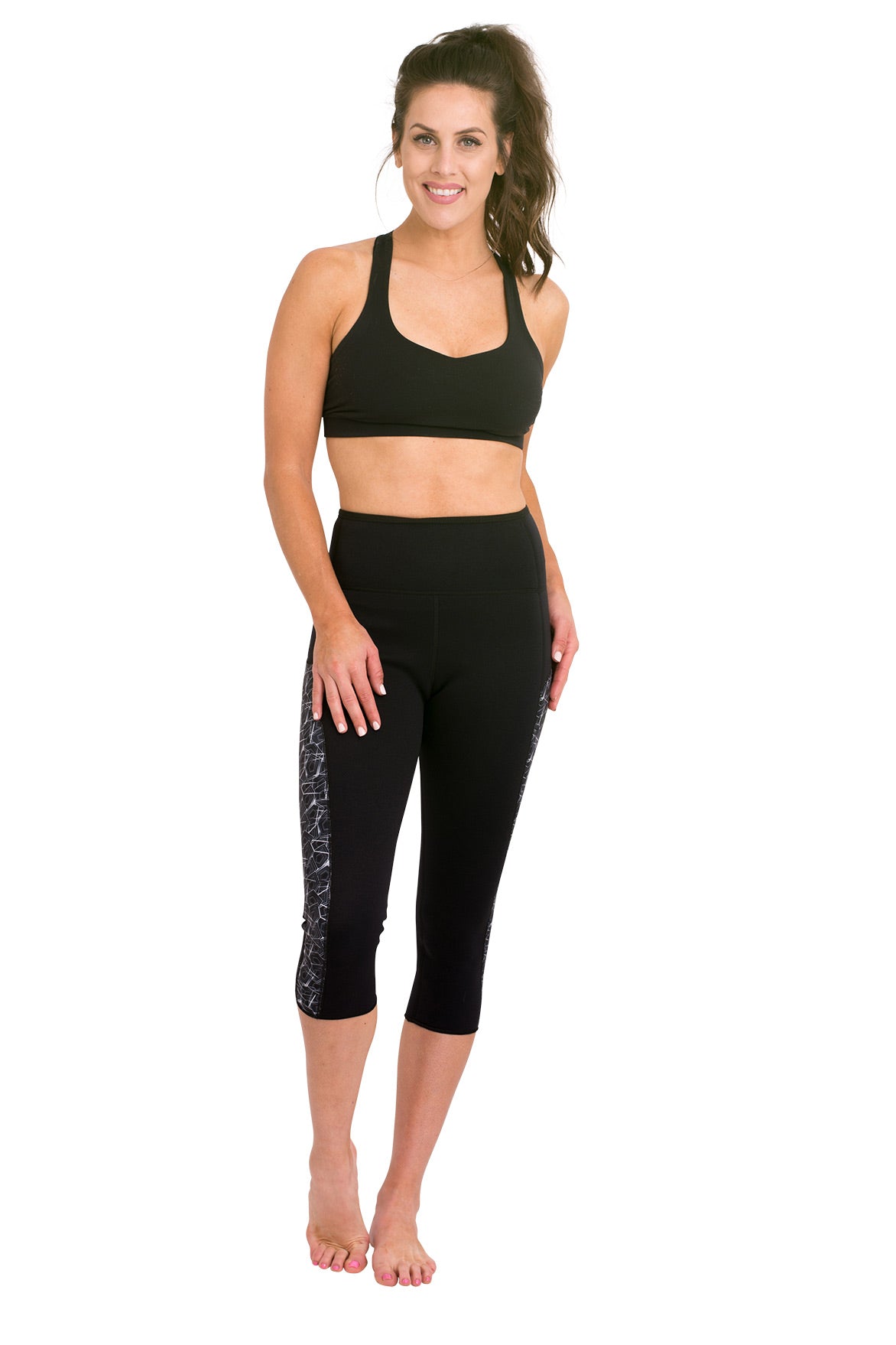 Heat Maximizing Capris - Mystic Maze - Delfin Brands