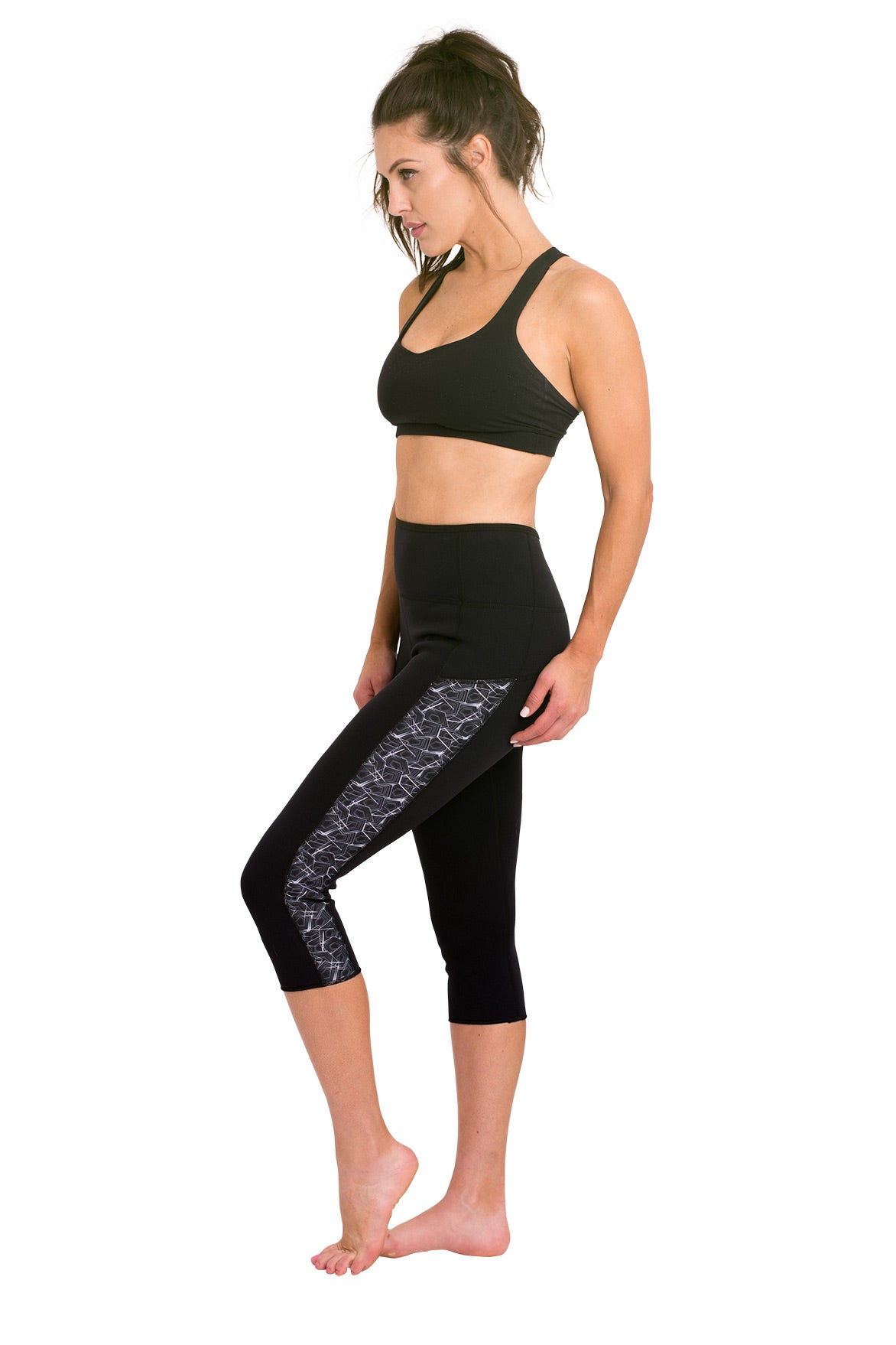 Heat Maximizing Capris - Mystic Maze - Delfin Brands