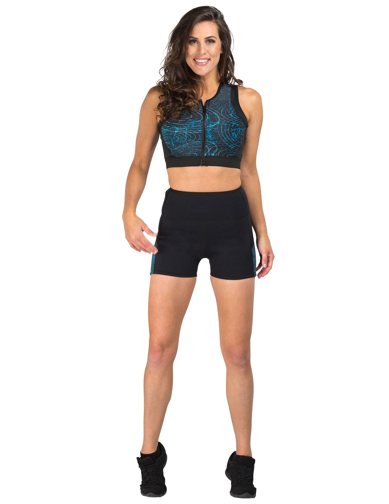 Heat Maximizing Shorts, 3" Inseam - Mystic Teal - Delfin Brands