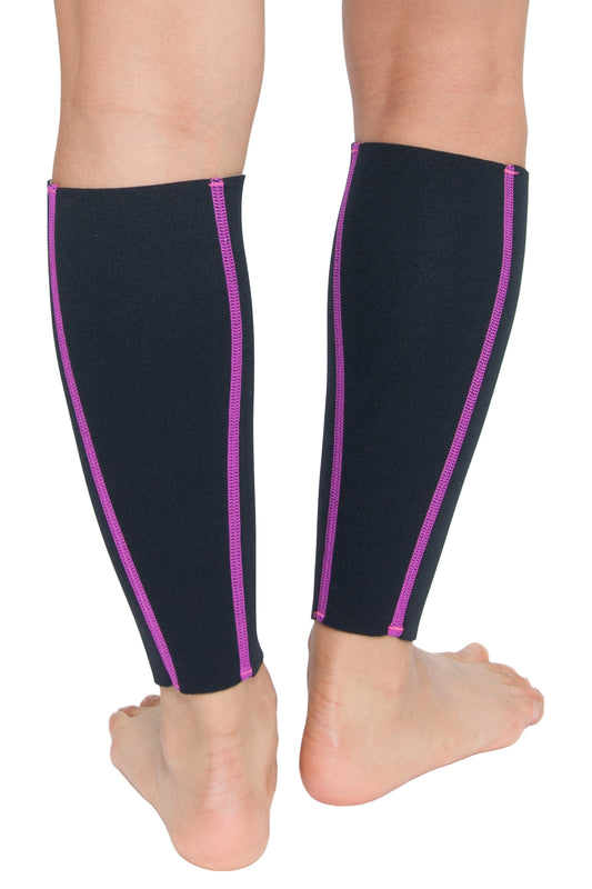 Heat Maximizing Calf Sleeves - Pink - Delfin Brands