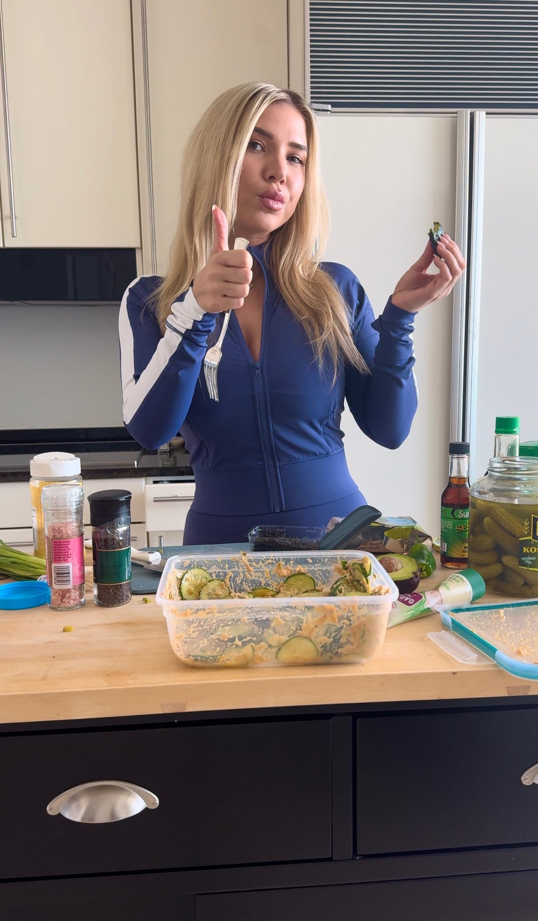 Protein Packed Snack In Minutes! 🥒🥑🐟