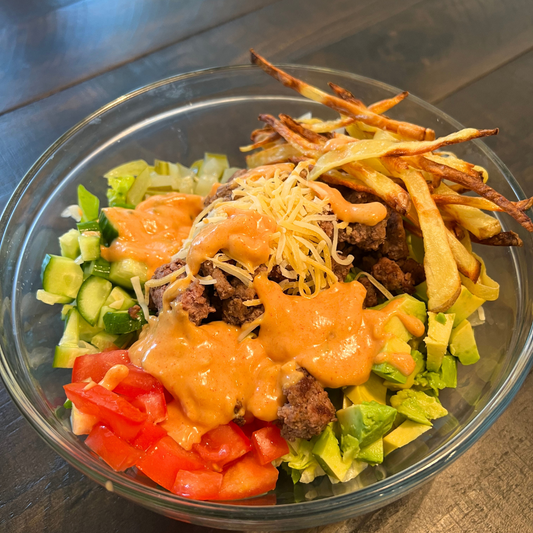 Healthy "Big Mac" Salad You NEED To Try! 🍔🥗