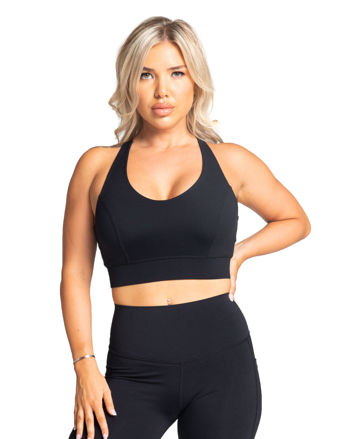 TWIN BIRDS Stretch Women Sports Bra - Buy Carbon Black TWIN BIRDS Stretch  Women Sports Bra Online at Best Prices in India