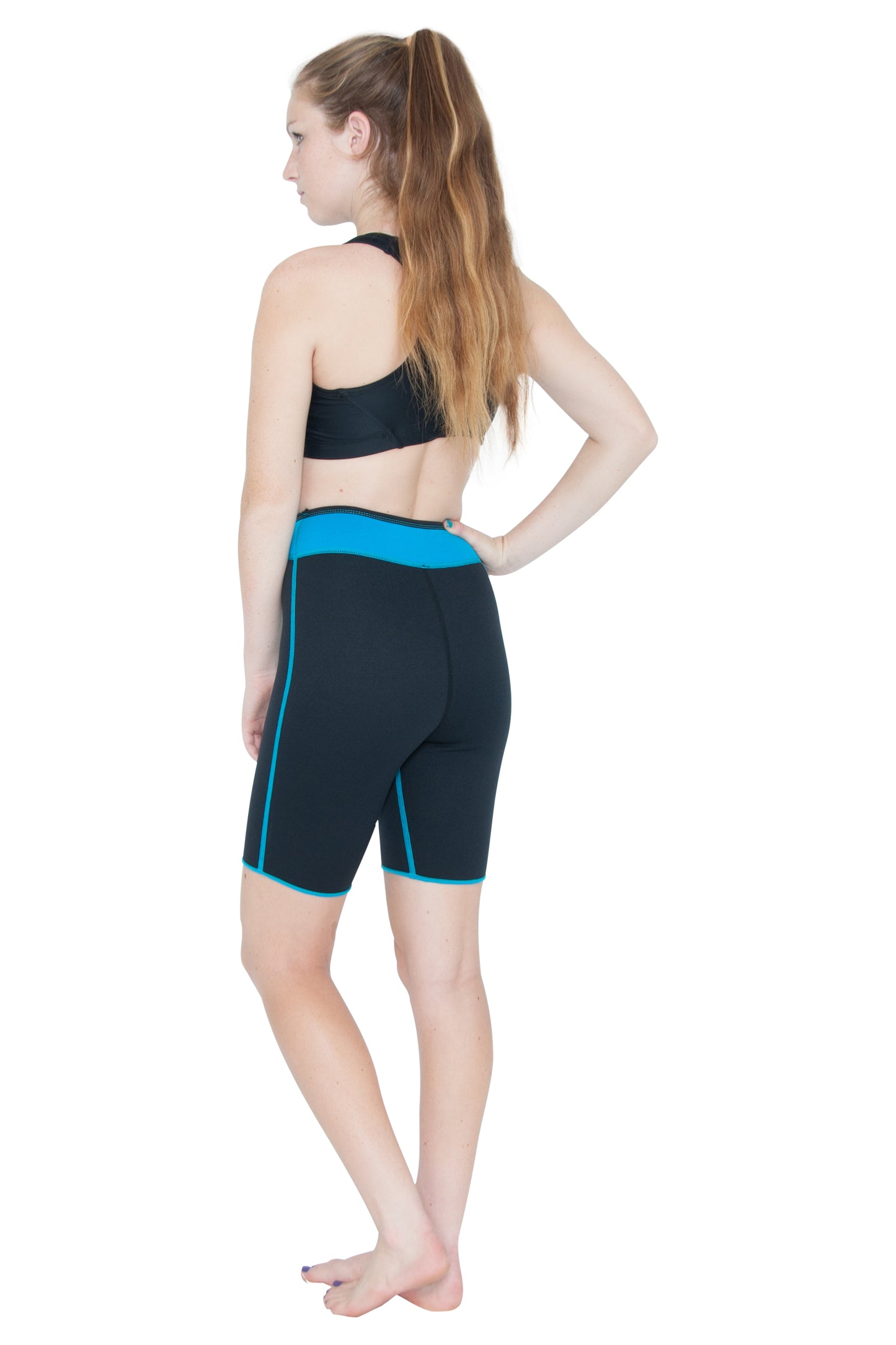 Heat Maximizing Shorts - Turquoise - Delfin Brands