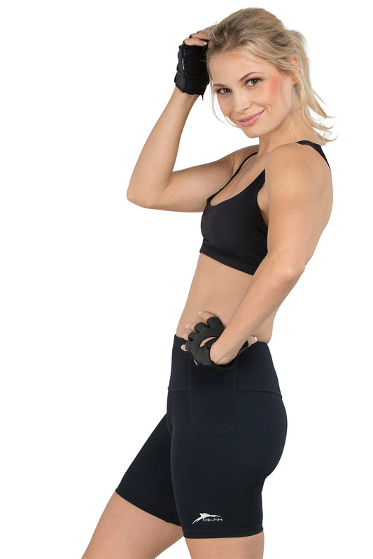 Delfin Spa Women's Heat Maximizing Neoprene Workout Short, Mystic  Purple/Black, Large : : Clothing, Shoes & Accessories