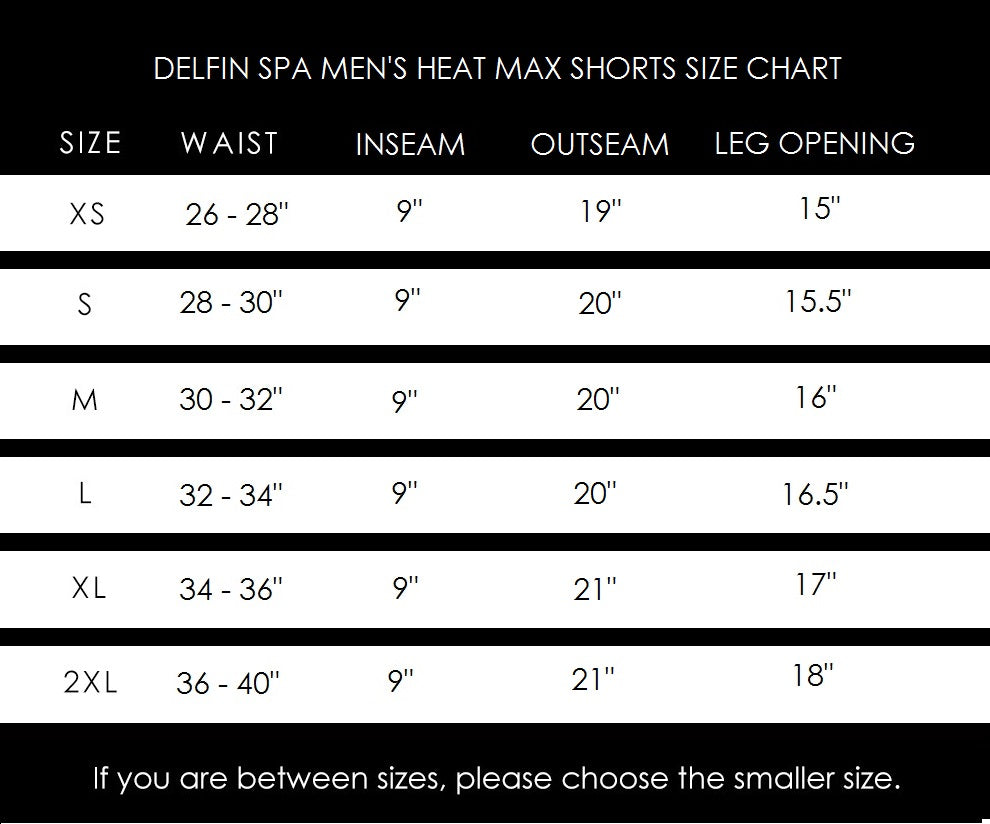 Men's Heat Maximizing Shorts - Black - Delfin Brands