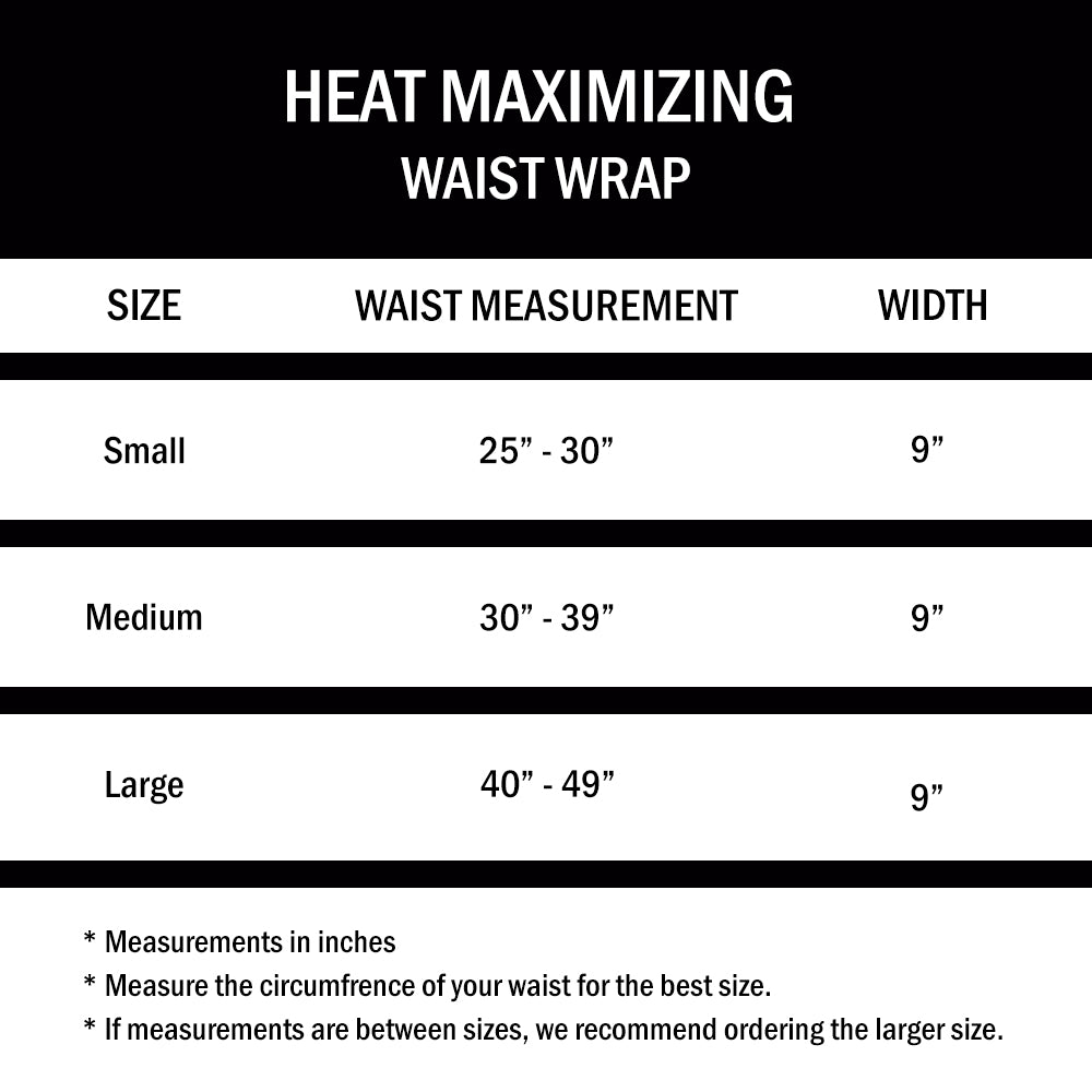 Heat Maximizing Waist Wrap (tummy toner) - Delfin Brands